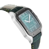 Pre-Owned Cartier Santos De 39.8mm x 47.5mm Stainless Steel