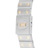 Pre-Owned Cartier Santos Galbee 29mm Stainless Steel and Yellow Gold