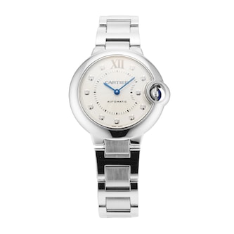 Pre-Owned Cartier Pre-Owned Cartier Ballon Bleu De 33mm Stainless Steel  WE902074