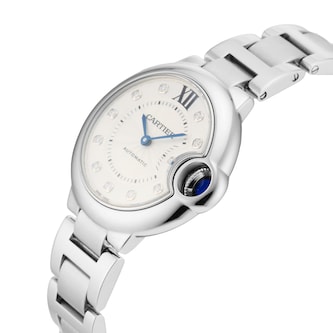 Pre-Owned Cartier Pre-Owned Cartier Ballon Bleu De 33mm Stainless Steel  WE902074