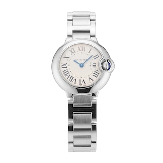 Pre-Owned Cartier Ballon Bleu 28.6mm Stainless Steel