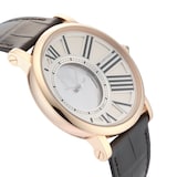 Pre-Owned Cartier Rotonde Skeleton Watch Mysterious Display 42mm Rose Gold