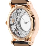 Pre-Owned Cartier Rotonde Skeleton Watch Mysterious Display 42mm Rose Gold