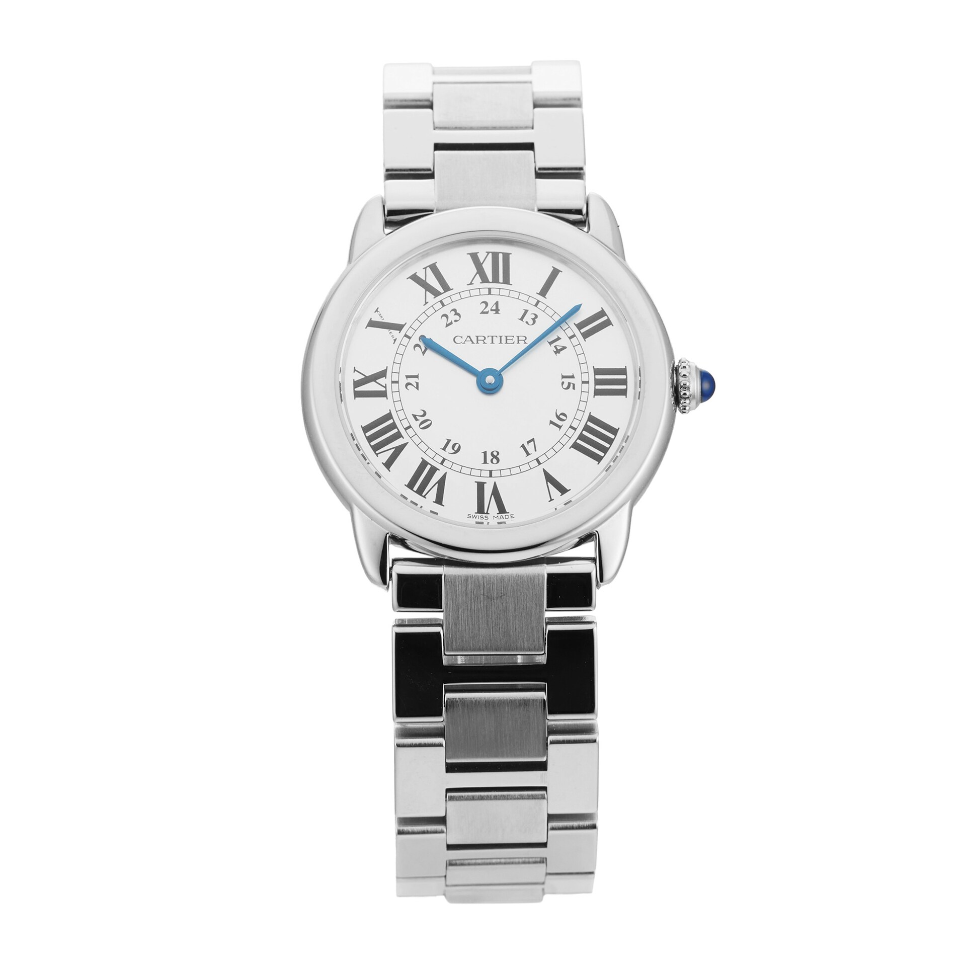 Pre-Owned Cartier Ronde Solo 30mm Stainless Steel Pre-Owned Cartier Ronde Solo 30mm Stainless Steel