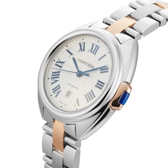 Pre-Owned Cartier Cle De 31mm Stainless Steel