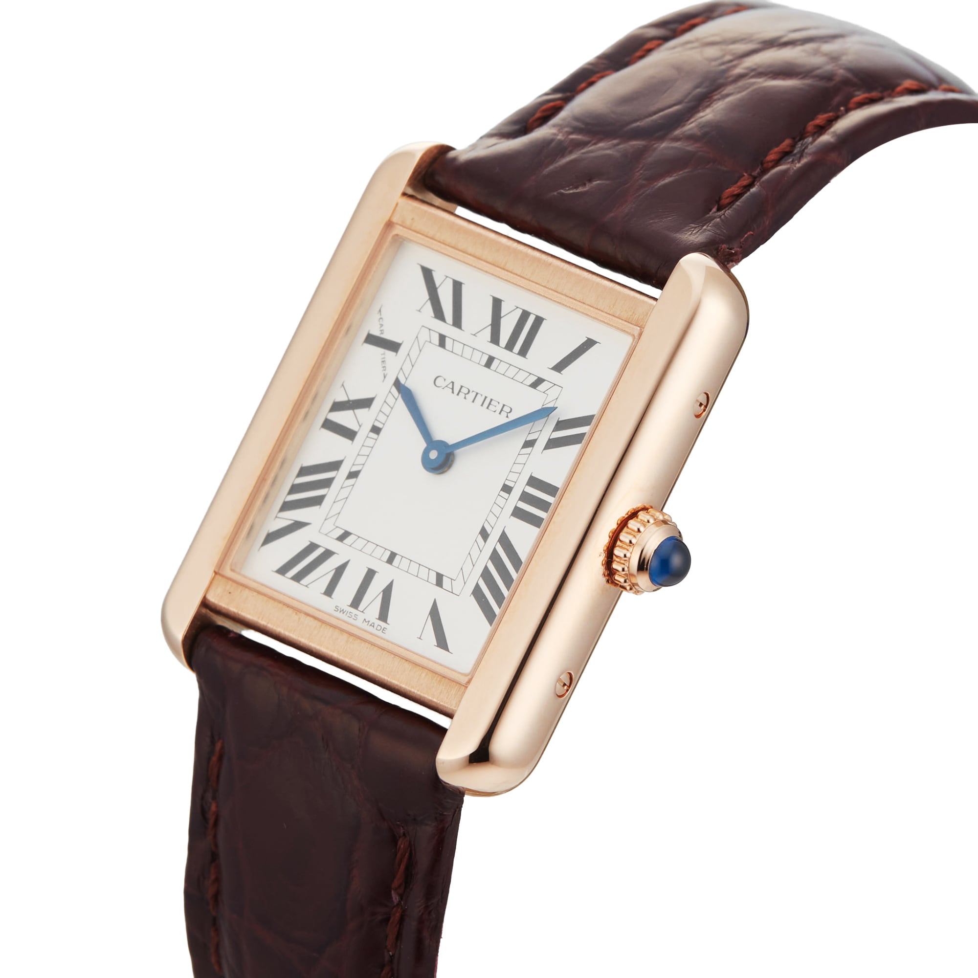 Pre-Owned Cartier Tank Solo 24.4mm Rose Gold
