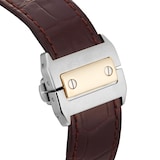 Pre-Owned Cartier Santos 100 Large 41mm Stainless Steel and Yellow Gold