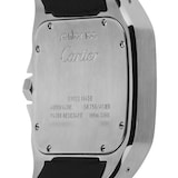 Pre-Owned Cartier Santos 100 Large 41mm Stainless Steel and Yellow Gold