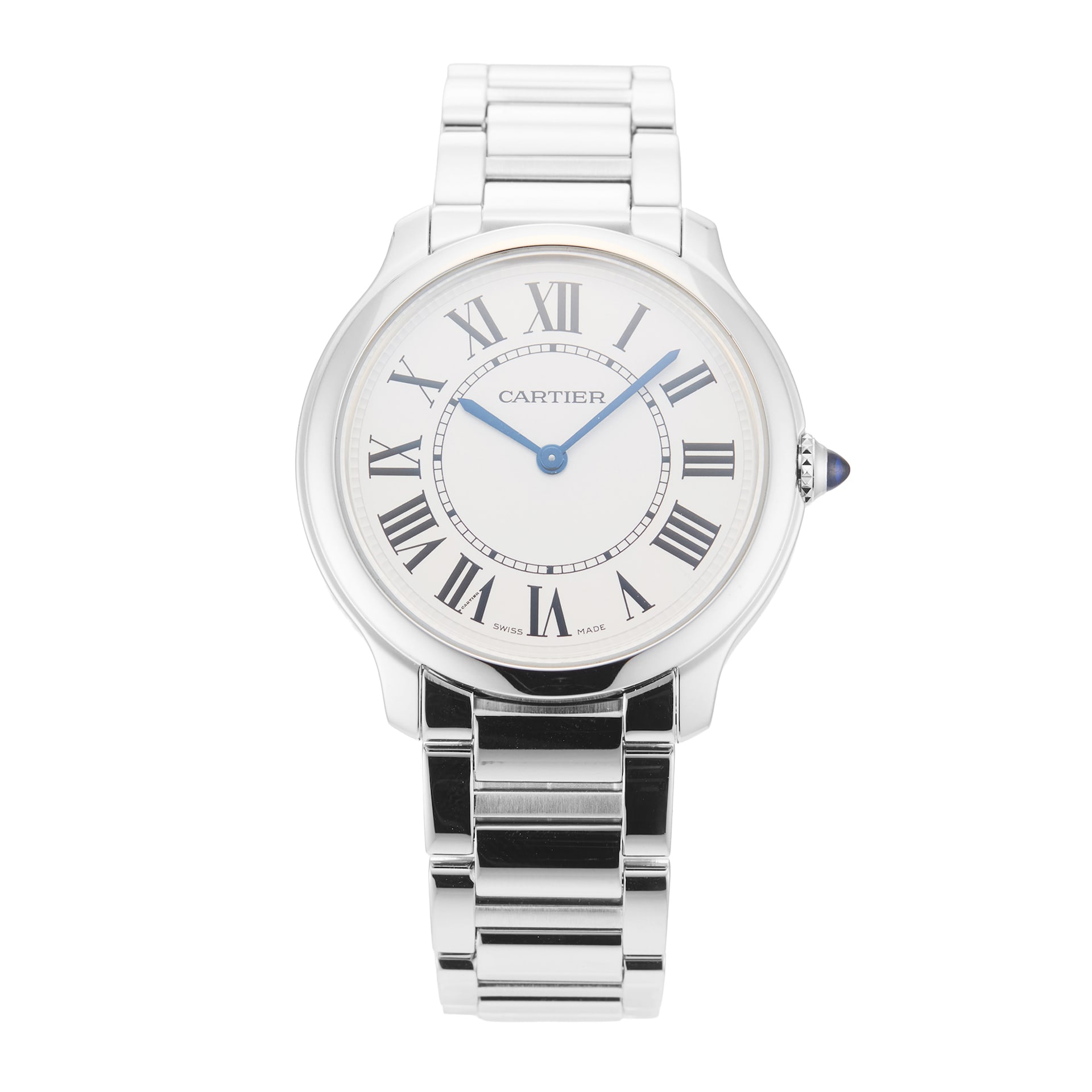 Pre-Owned Cartier Ronde Must 36mm Stainless Steel Pre-Owned Cartier Ronde Must 36mm Stainless Steel