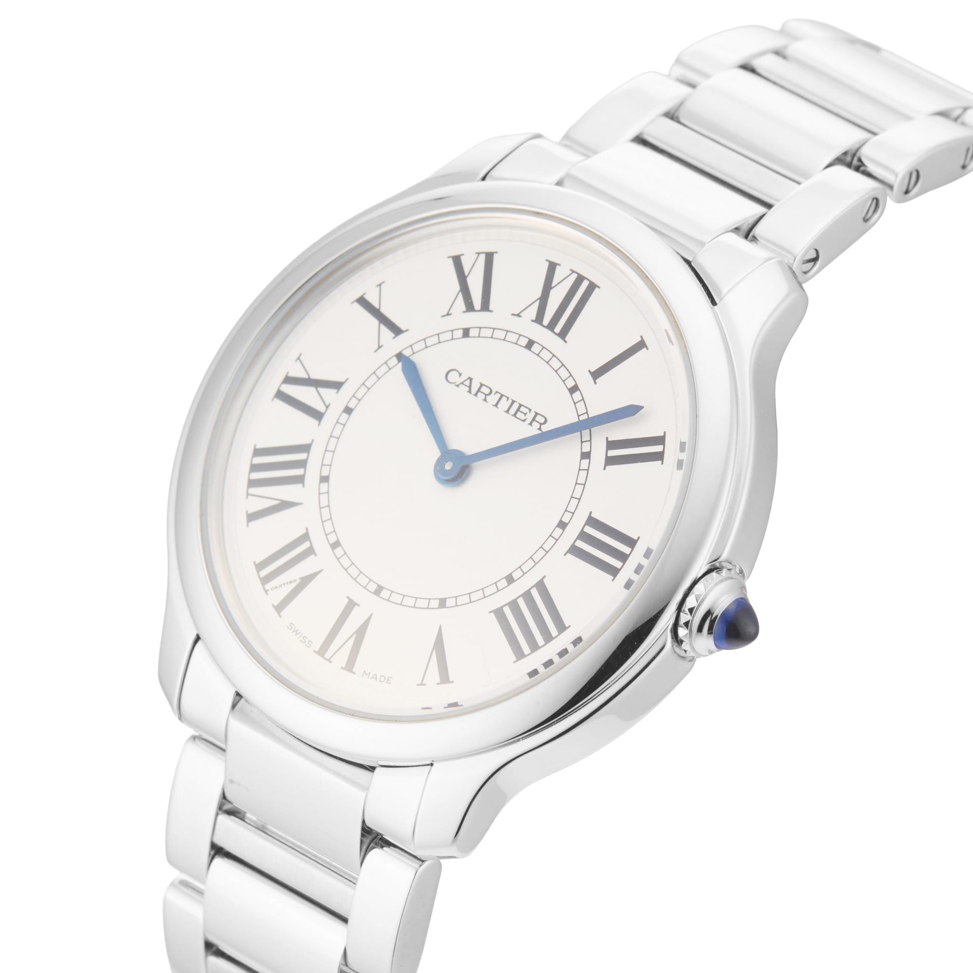 Pre-Owned Cartier Ronde Must 36mm Stainless Steel Pre-Owned Cartier Ronde Must 36mm Stainless Steel