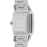 Pre-Owned Cartier Santos Galbee 29mm Stainless Steel and Yellow Gold W20041C4