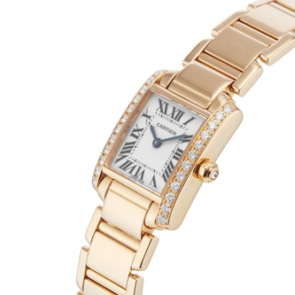 Pre-Owned Cartier Tank Francaise 25mm Yellow Gold Pre-Owned Cartier Tank Francaise 25mm Yellow Gold
