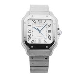 Pre-Owned Cartier Santos De Large Model 39.8mm Stainless Steel