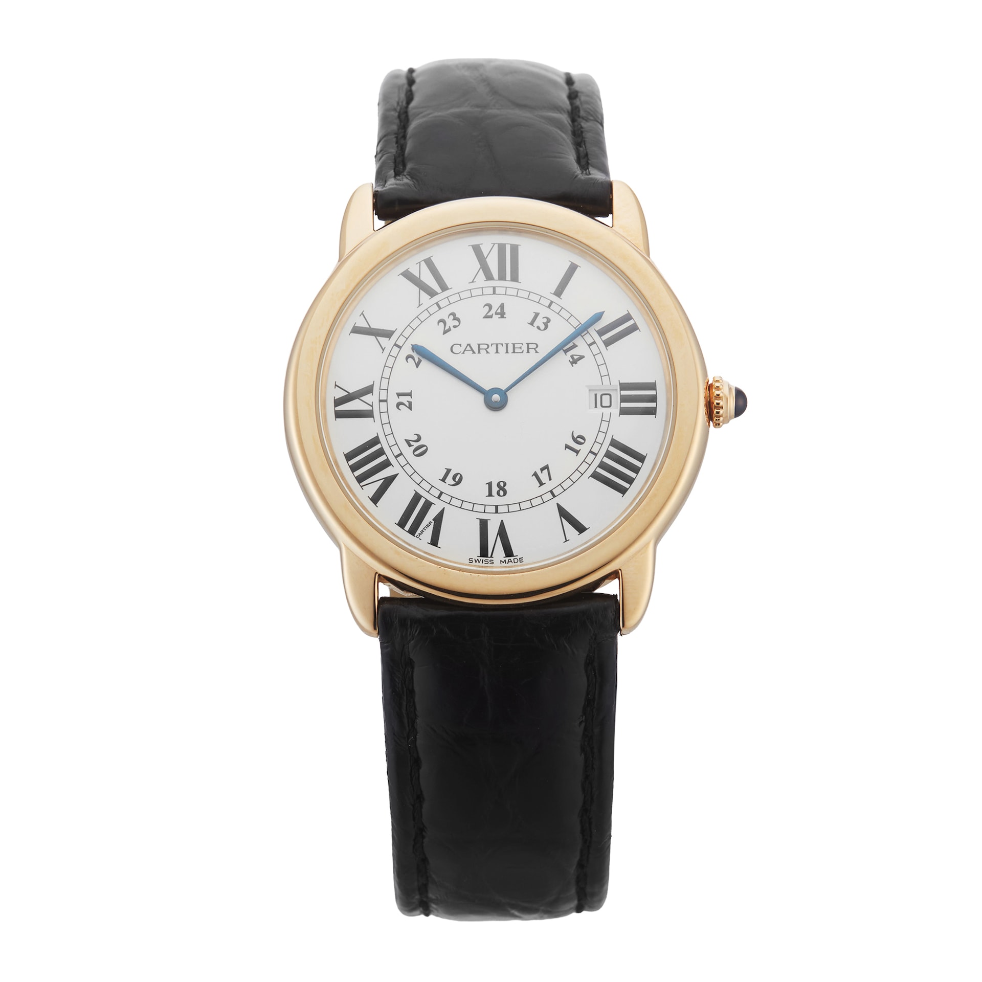 Pre-Owned Cartier Ronde Solo De 36mm Yellow Gold Pre-Owned Cartier Ronde Solo De 36mm Yellow Gold
