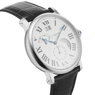 Pre-Owned Cartier Rotonde De Large Date 42mm Stainless Steel