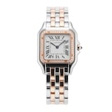 Pre-Owned Cartier Panthere De Medium Model 29mm Stainless Steel and Rose Gold
