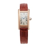 Pre-Owned Cartier Tank Americaine 19mm Rose Gold