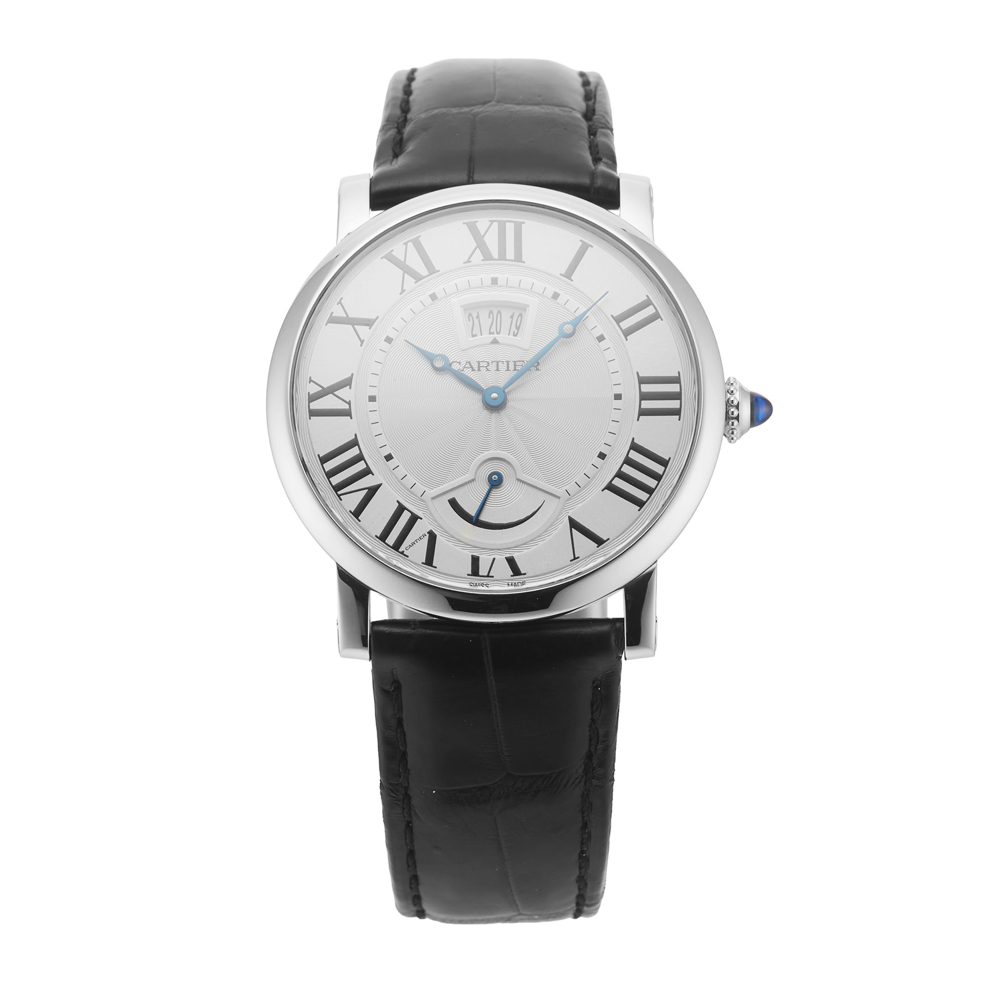 Pre-Owned Cartier Rotonde De 40mm Stainless Steel