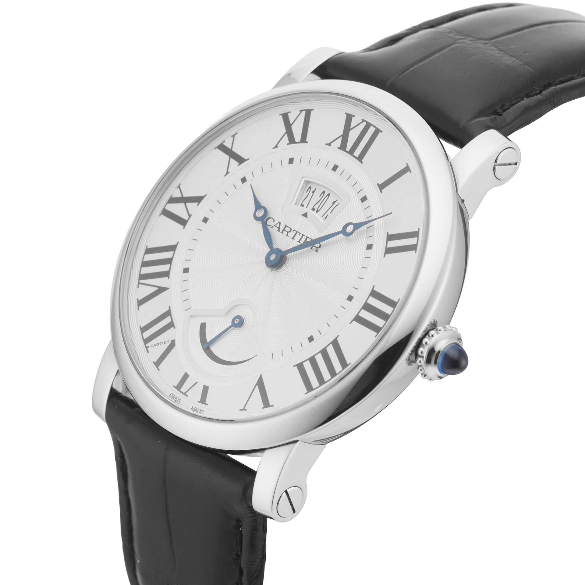 Pre-Owned Cartier Rotonde De 40mm Stainless Steel