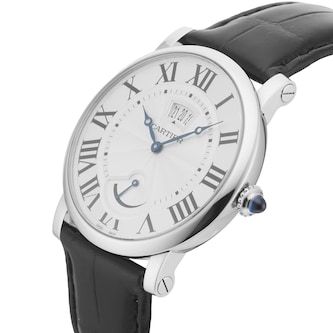 Pre-Owned Cartier Rotonde De 40mm Stainless Steel Pre-Owned Cartier Rotonde De 40mm Stainless Steel