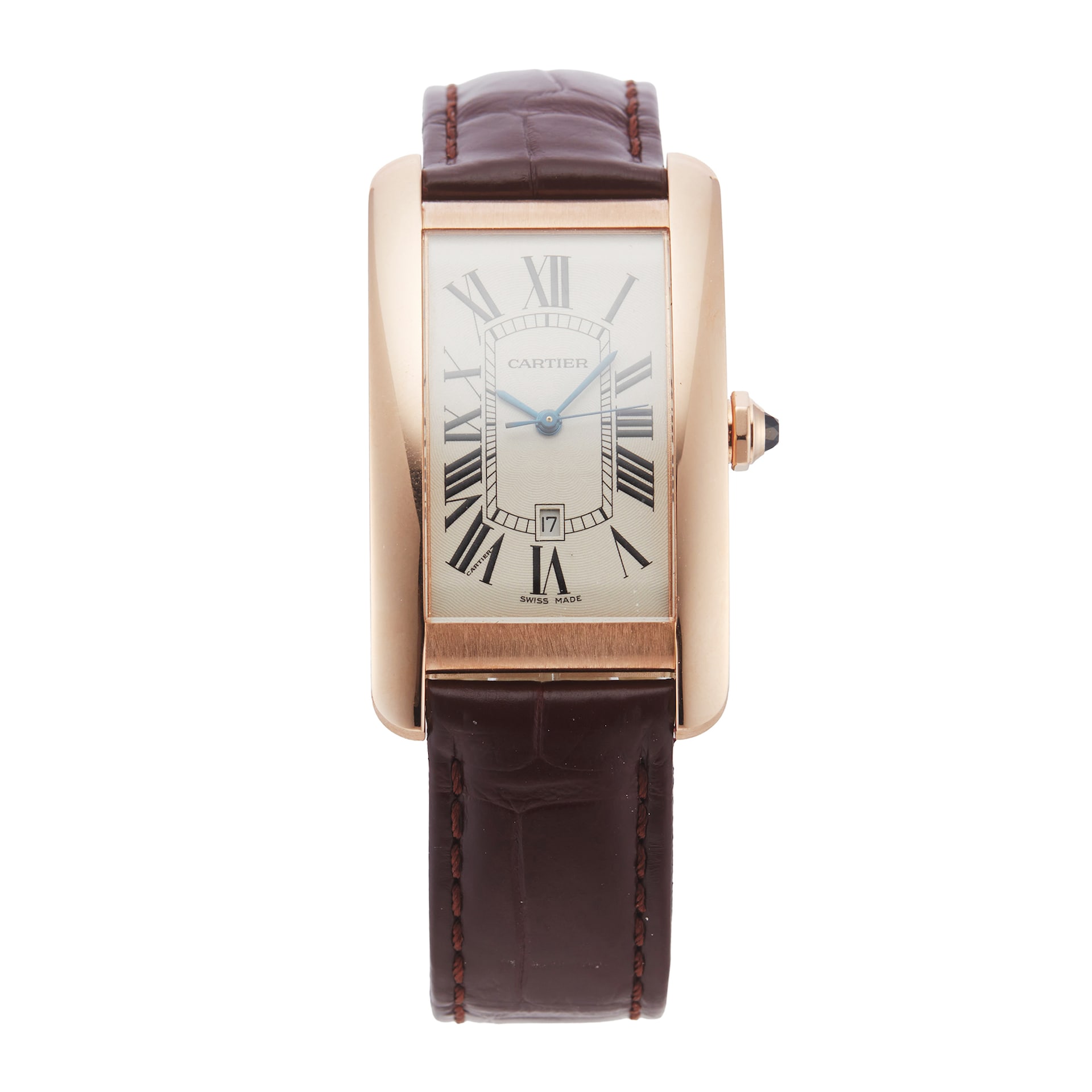 Pre-Owned Cartier Tank Americaine 26mm Rose Gold