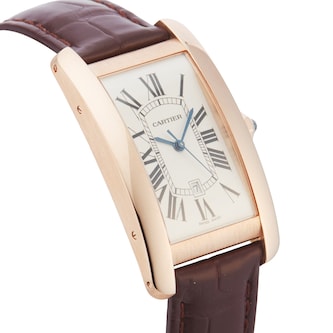 Pre-Owned Cartier Tank Americaine 26mm Rose Gold