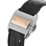 Pre-Owned Cartier Santos 100 33mm Stainless Steel and Rose Gold