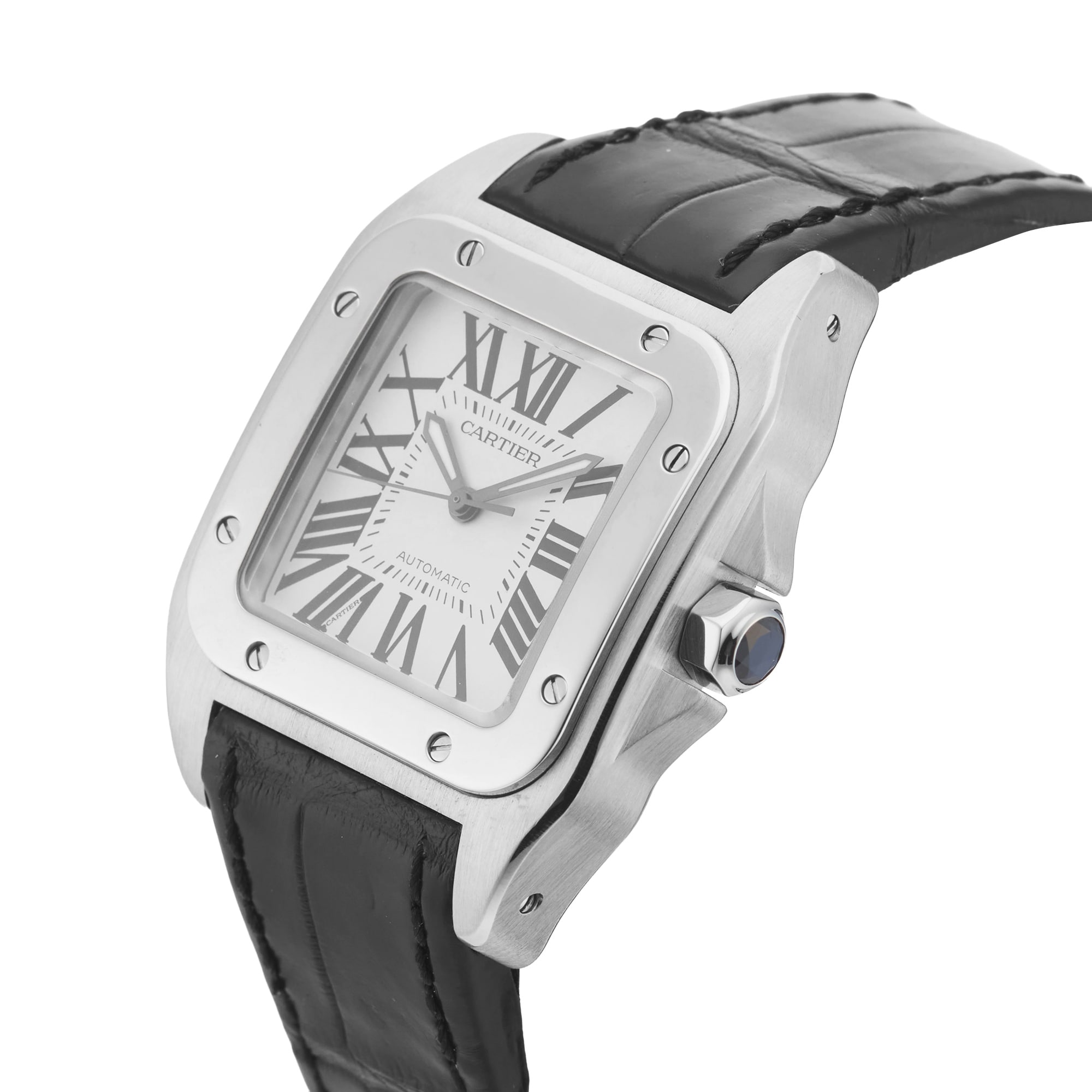 Pre-Owned Cartier Santos 35mm Stainless Steel