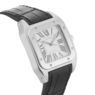 Pre-Owned Cartier Santos 35mm Stainless Steel