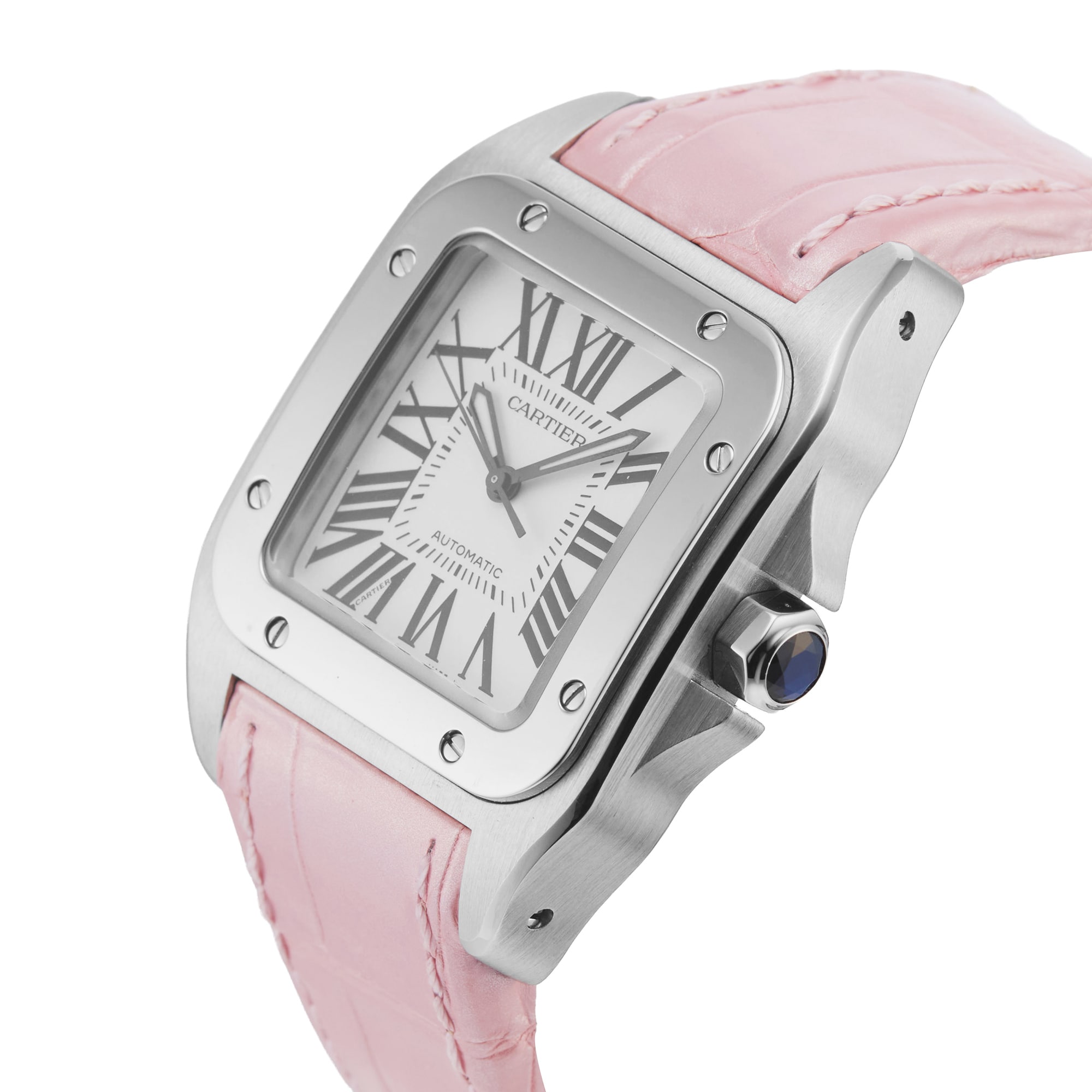 Pre-Owned Cartier Santos 100 36mm Stainless Steel