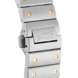 Pre-Owned Cartier Santos De Chronograph 44.9mm Stainless Steel and Yellow Gold