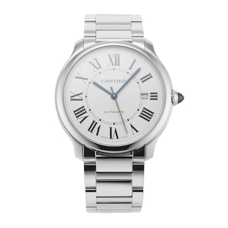 Pre-Owned Cartier Ronde Must De 40mm Stainless Steel Pre-Owned Cartier Ronde Must De 40mm Stainless Steel