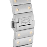 Pre-Owned Cartier Santos De 39.8mm Stainless Steel and Yellow Gold