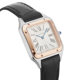 Pre-Owned Cartier Santos-Dumont Small Model 27.5mm Stainless Steel