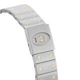 Pre-Owned Cartier Santos Galbee 28mm Stainless Steel and Yellow Gold