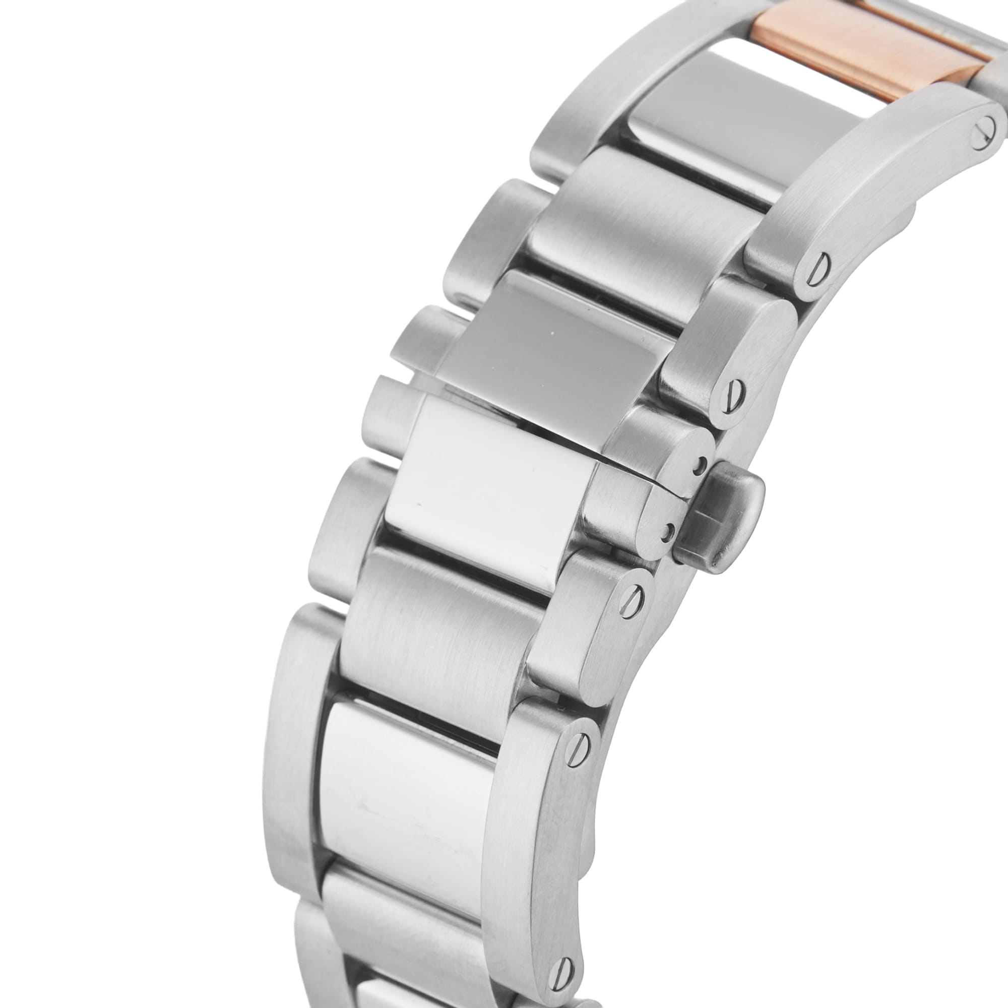 Pre-Owned Cartier Calibre De 42mm Stainless Steel and Rose Gold Pre-Owned Cartier Calibre De 42mm Stainless Steel and Rose Gold