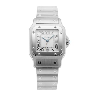 Pre-Owned Cartier Santos Galbee 29MM Stainless Steel Pre-Owned Cartier Santos Galbee 29MM Stainless Steel