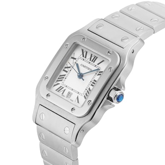 Pre-Owned Cartier Santos Galbee 29MM Stainless Steel Pre-Owned Cartier Santos Galbee 29MM Stainless Steel