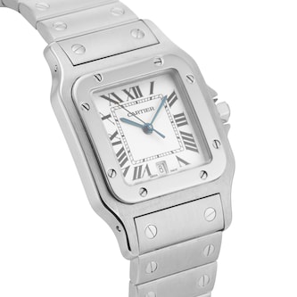 Pre-Owned Cartier Santos Galbee 29MM Stainless Steel