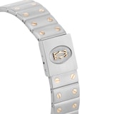 Pre-Owned Cartier Santos Galbee 29mm Stainless Steel and Yellow Gold
