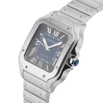 Pre-Owned Cartier Santos De 35.1mm Stainless Steel