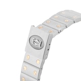 Pre-Owned Cartier Santos Galbee 29mm Stainless Steel and Yellow Gold