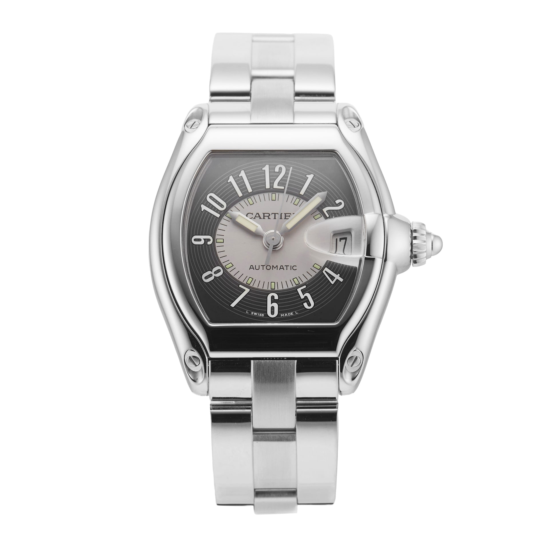 Pre-Owned Cartier Roadster 37mm Stainless Steel Pre-Owned Cartier Roadster 37mm Stainless Steel