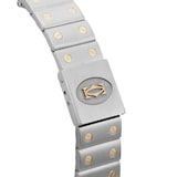 Pre-Owned Cartier Pre-Owned Cartier Santos Galbee 28mm Stainless Steel and Yellow Gold W20011C4