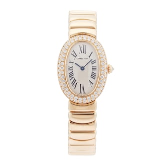 Pre-Owned Cartier Baignoire Casque 23mm Yellow Gold Pre-Owned Cartier Baignoire Casque 23mm Yellow Gold