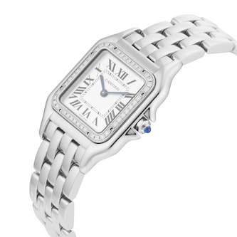 Pre-Owned Cartier Panthere De 27mm Stainless Steel Pre-Owned Cartier Panthere De 27mm Stainless Steel