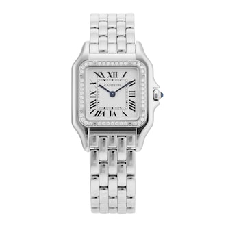 Pre-Owned Cartier Panthere De 27mm Stainless Steel Pre-Owned Cartier Panthere De 27mm Stainless Steel