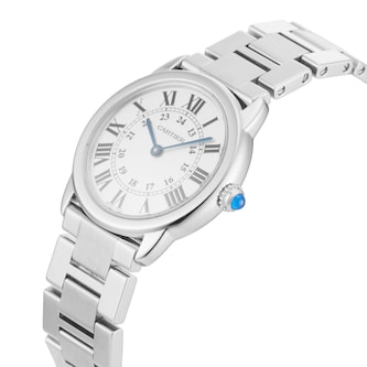 Pre-Owned Cartier Ronde Solo 30mm Stainless Steel Pre-Owned Cartier Ronde Solo 30mm Stainless Steel