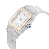 Pre-Owned Cartier Santos Galbee 28mm Stainless Steel and Yellow Gold