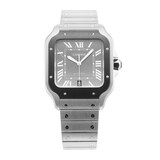 Pre-Owned Cartier Santos De 39.8mm Stainless Steel
